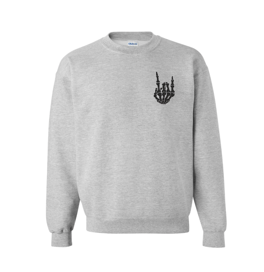 Skeleton Hand Sweatshirt