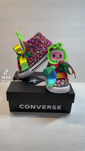 Load and play video in Gallery viewer, Cocomelon Converse Shoes
