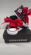 Load and play video in Gallery viewer, Cruella de Vil Converse Shoes
