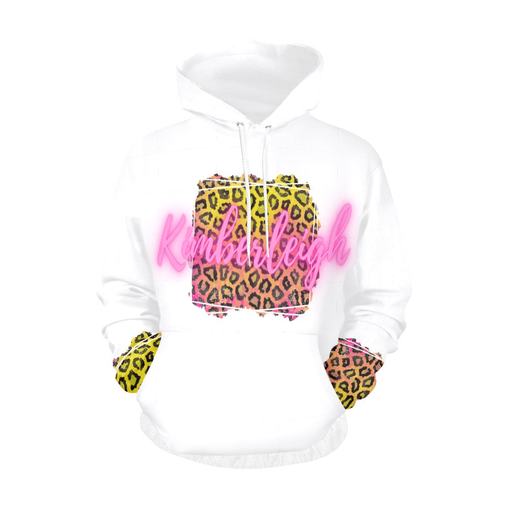 Personalized Electric Leopard Hoodie - Sincere Sentiments