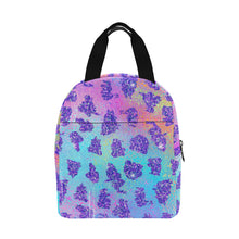 Load image into Gallery viewer, Colorful Animal Print Lunch Bag - Sincere Sentiments
