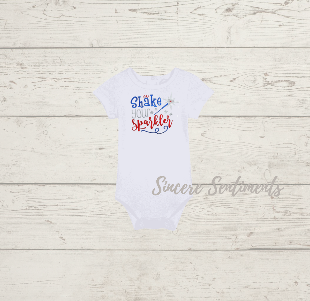 Shake Your Sparkler Tee - Sincere Sentiments