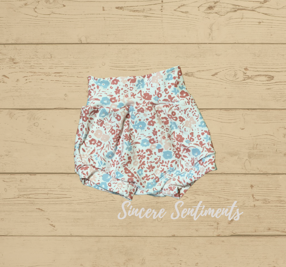 Ditzy Floral Baby Bummies - Sincere Sentiments