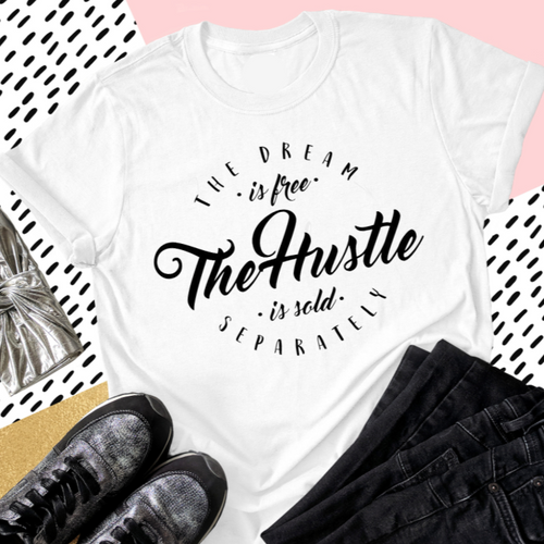 Hustle Sold Separately Tee - Sincere Sentiments