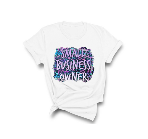 Small Business Owner Glam Tee - Sincere Sentiments