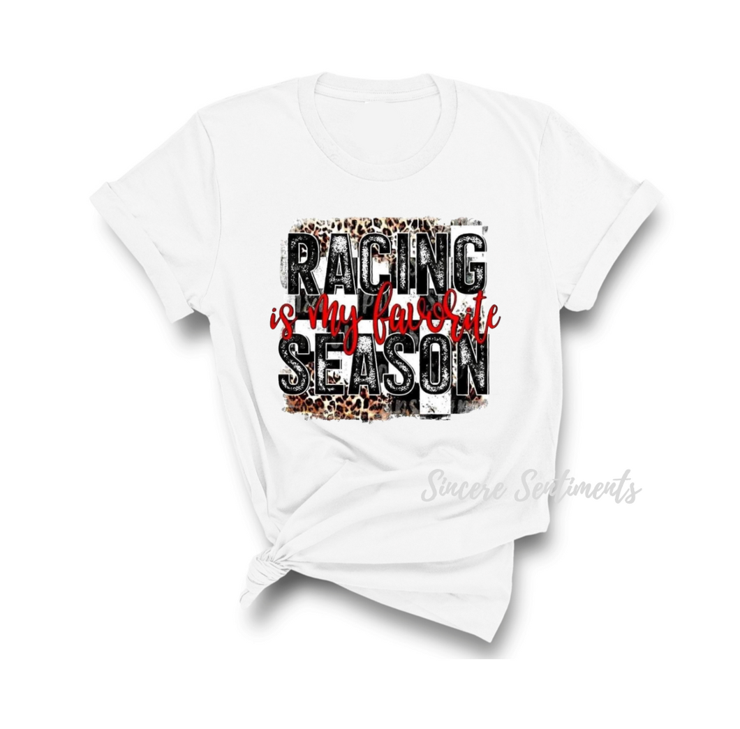 Racing Season Tee - Sincere Sentiments