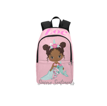 Load image into Gallery viewer, Pink Mermaid Backpack and Lunch Bag Set - Sincere Sentiments
