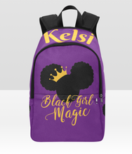 Load image into Gallery viewer, Black Girl Magic Backpack and Lunch Box Set - Sincere Sentiments
