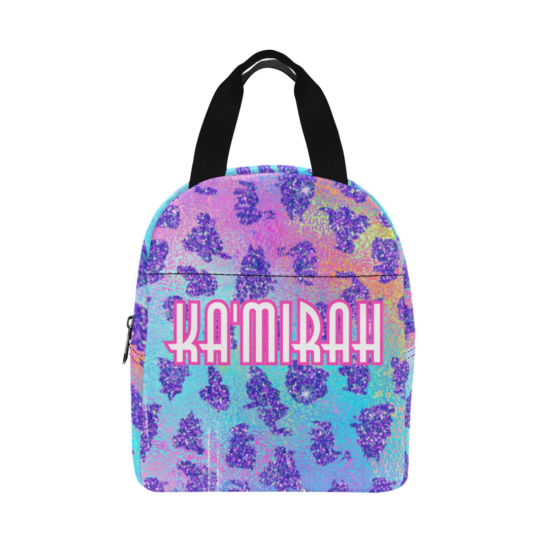 Colorful Animal Print Lunch Bag - Sincere Sentiments