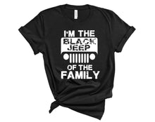 Load image into Gallery viewer, Black Jeep Tee - Sincere Sentiments
