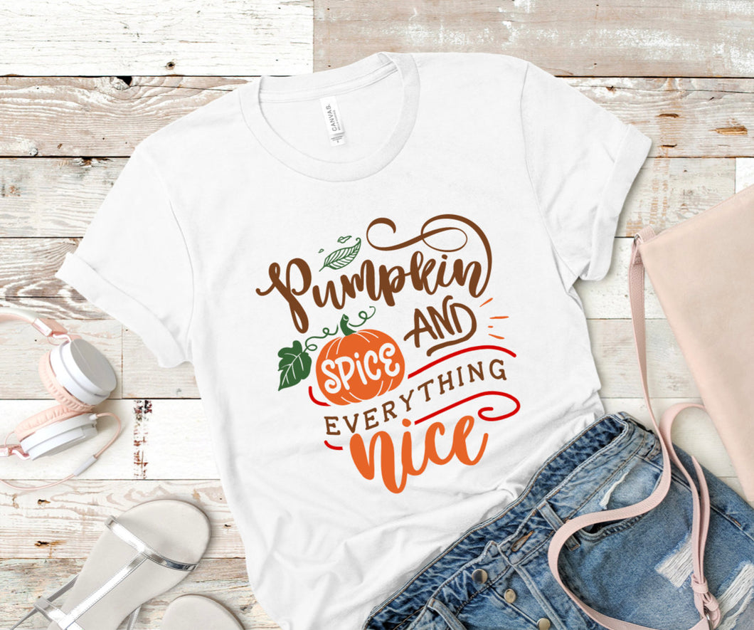 Pumpkin Spice Tee - Sincere Sentiments