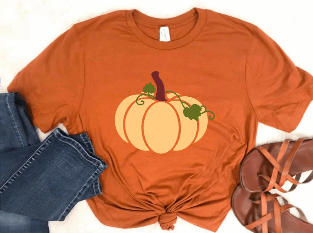 Fall Pumpkin Tee - Sincere Sentiments