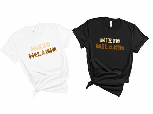 Mixed Melanin Tee - Sincere Sentiments