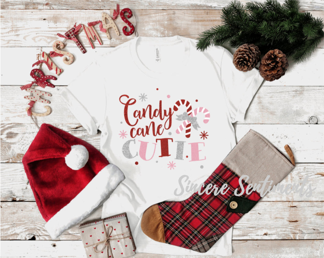 Candy Cane Cutie Tee - Sincere Sentiments