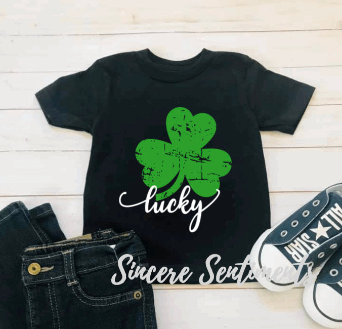 Lucky Clover Tee - Sincere Sentiments