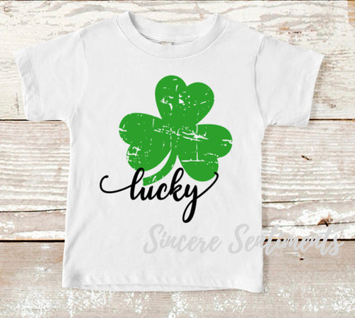 Lucky Clover Tee - Sincere Sentiments