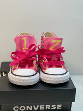 Load image into Gallery viewer, Custom Pink Lemonade Converse
