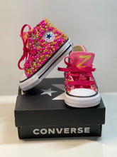 Load image into Gallery viewer, Custom Pink Lemonade Converse
