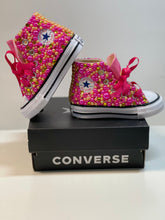 Load image into Gallery viewer, Custom Pink Lemonade Converse
