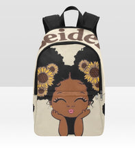 Load image into Gallery viewer, Personalized Sunflower Beauty Back Pack
