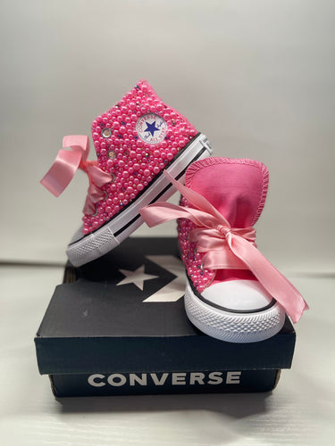 Bubblegum Pink Converse