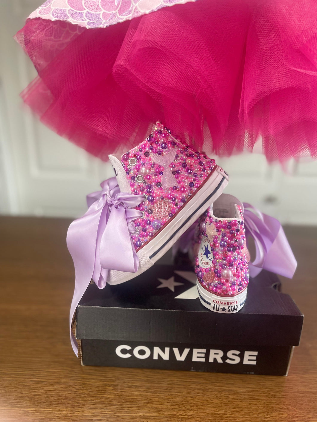 Mermaid Themed Converse