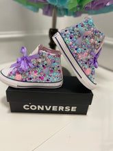 Load image into Gallery viewer, Mermaid Themed Converse
