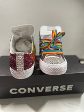 Load image into Gallery viewer, LGBT Pride Converse Shoes (Adults) - Sincere Sentiments
