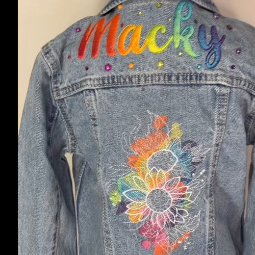 Adults Custom Denim Jacket - Sincere Sentiments