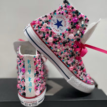 Load image into Gallery viewer, Tik Tok Converse Shoes - Sincere Sentiments
