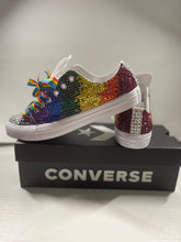 Load image into Gallery viewer, LGBT Pride Converse Shoes (Adults) - Sincere Sentiments
