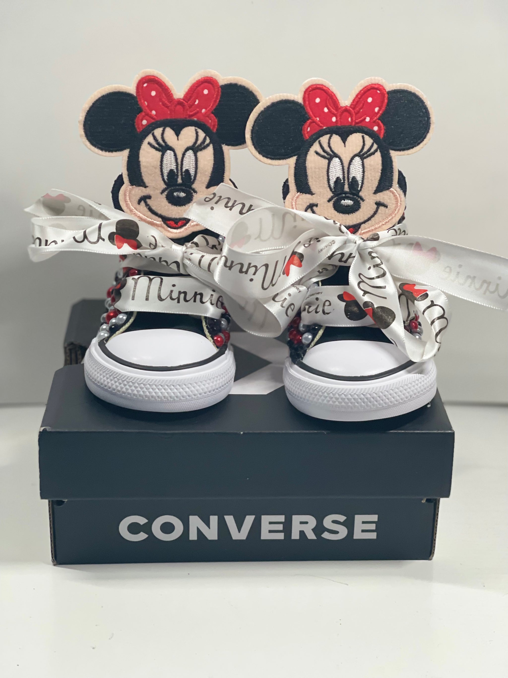 Minnie Mouse Converse Shoes