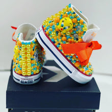 Load image into Gallery viewer, Tweety Bird Converse Shoes - Sincere Sentiments
