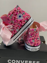 Load image into Gallery viewer, Shades of Pink Converse Shoes - Sincere Sentiments
