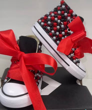 Load image into Gallery viewer, Cruella de Vil Converse Shoes - Sincere Sentiments
