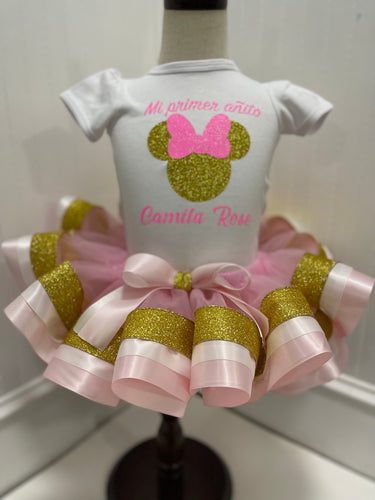 Minnie Mouse Birthday Tutu - Sincere Sentiments