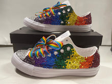 Load image into Gallery viewer, LGBT Pride Converse Shoes (Adults) - Sincere Sentiments
