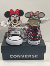 Load image into Gallery viewer, Minnie Mouse Converse Shoes - Sincere Sentiments
