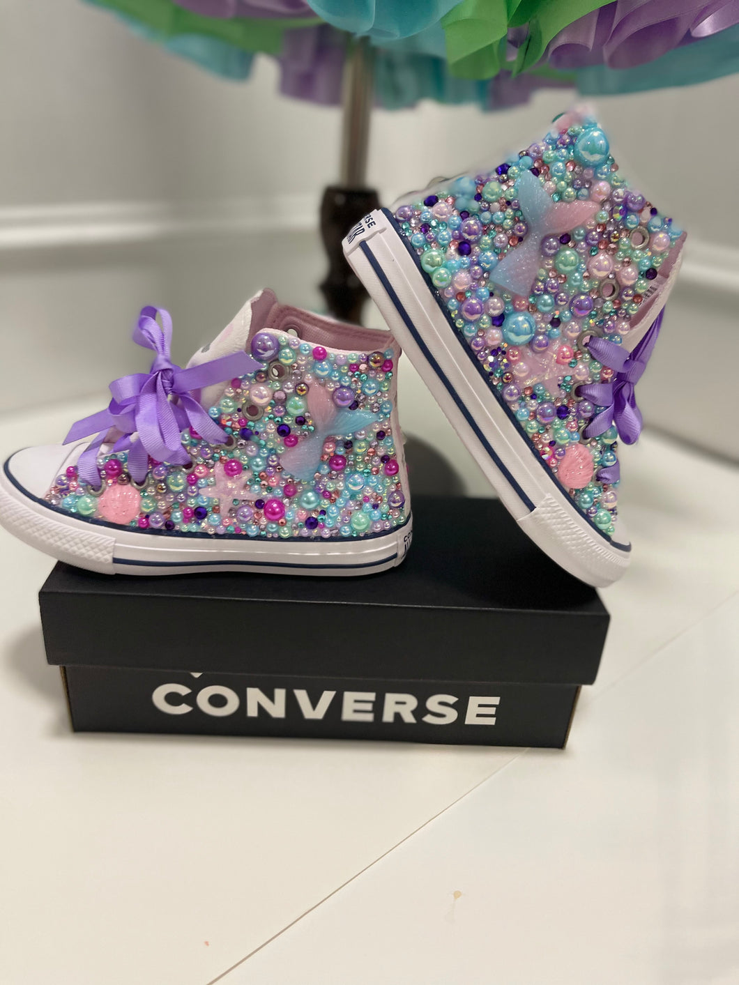 Mermaid Converse Shoes - Sincere Sentiments