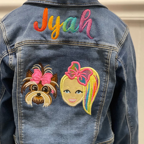 Custom Denim Jacket - Sincere Sentiments