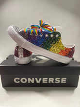 Load image into Gallery viewer, LGBT Pride Converse Shoes (Adults) - Sincere Sentiments
