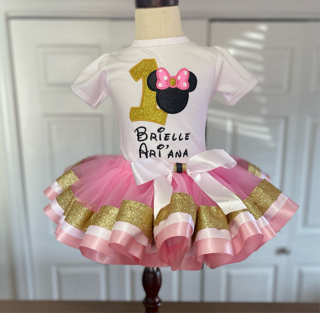 Minnie Mouse Birthday Tutu