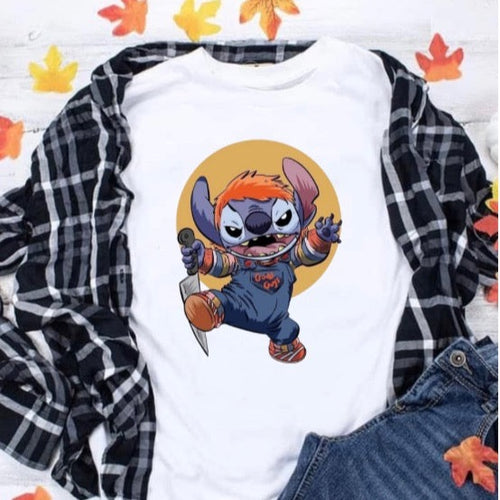 Stitch & Chucky Tee - Sincere Sentiments