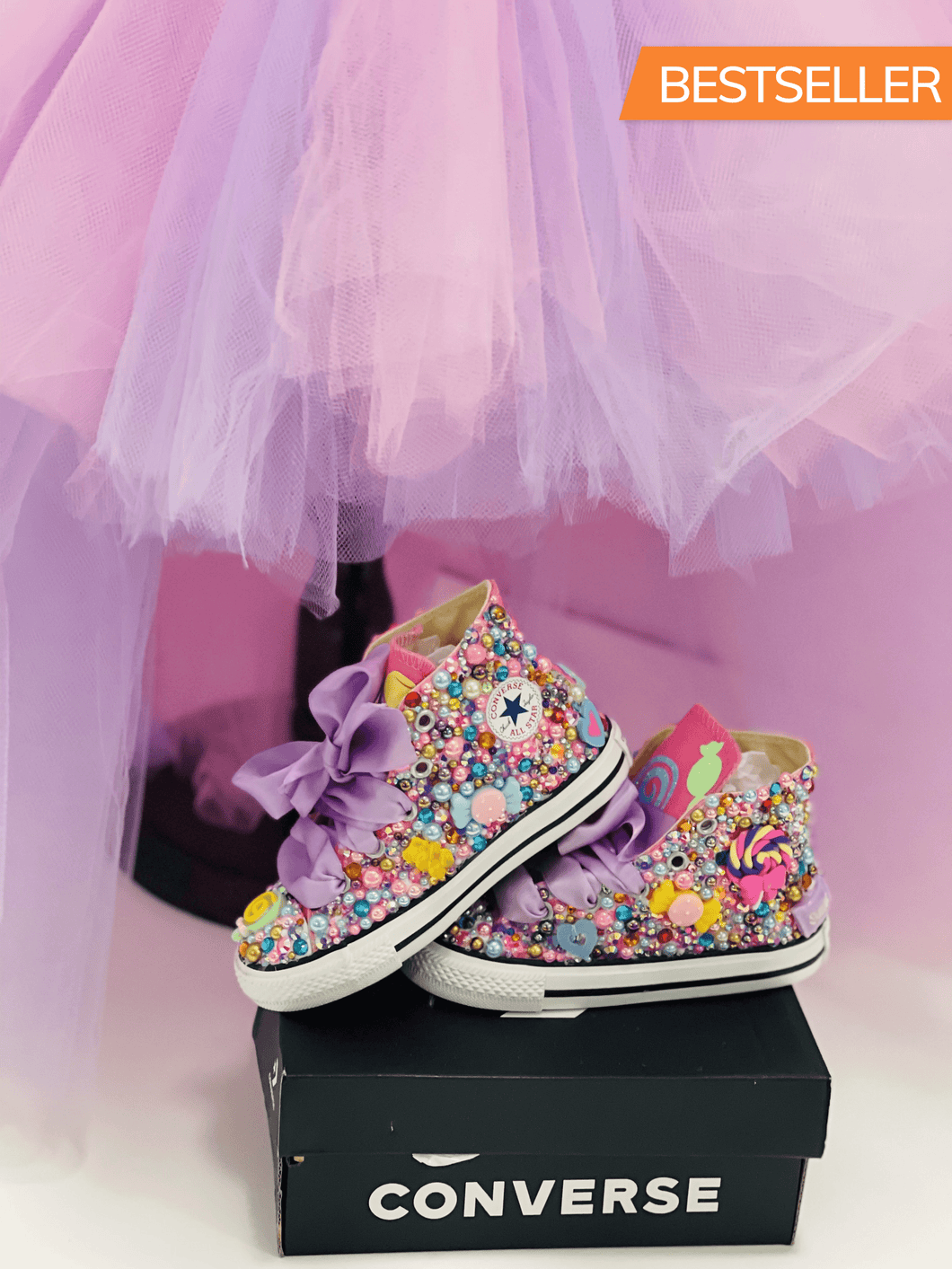 Candy Land Converse Shoes - Sincere Sentiments